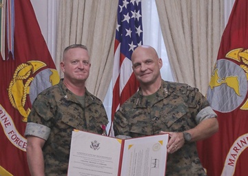 Col. Corrado Retires