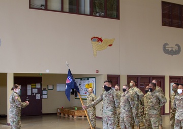 Army Reserve Soldiers from the 801st AG Company mobilize to support European Command