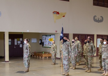Army Reserve Soldiers from the 801st AG Company mobilize to support European Command