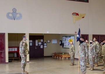 Army Reserve Soldiers from the 801st AG Company mobilize to support European Command