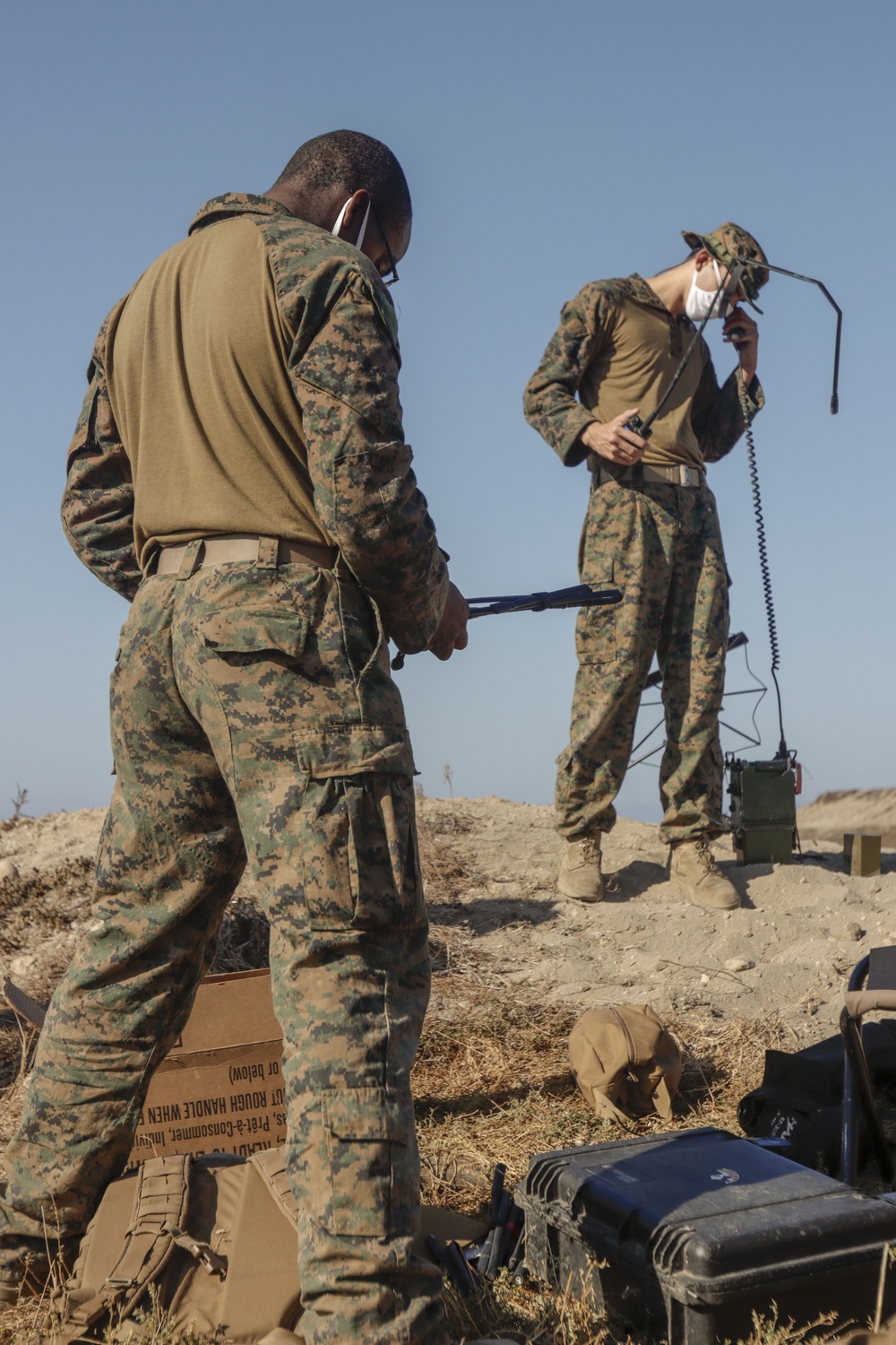 15th MEU Marines, Sailors arrive at San Clemente Island for EABO training