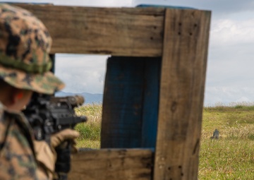 U.S. Marines participate in advanced marksmanship drills during exercise Fuji Viper 21.1