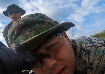 U.S. Marines participate in advanced marksmanship drills during exercise Fuji Viper 21.1