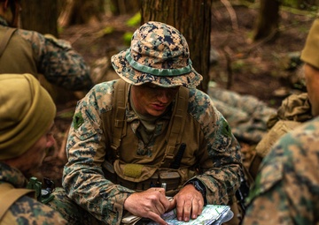 U.S. Marines conduct patrolling operations during exercise Fuji Viper 21.1