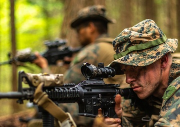 U.S. Marines conduct patrolling operations during exercise Fuji Viper 21.1