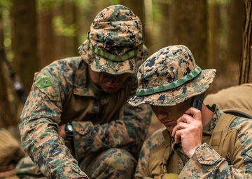 U.S. Marines conduct patrolling operations during exercise Fuji Viper 21.1