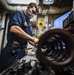 Sailors conduct daily maintenance aboard McCain