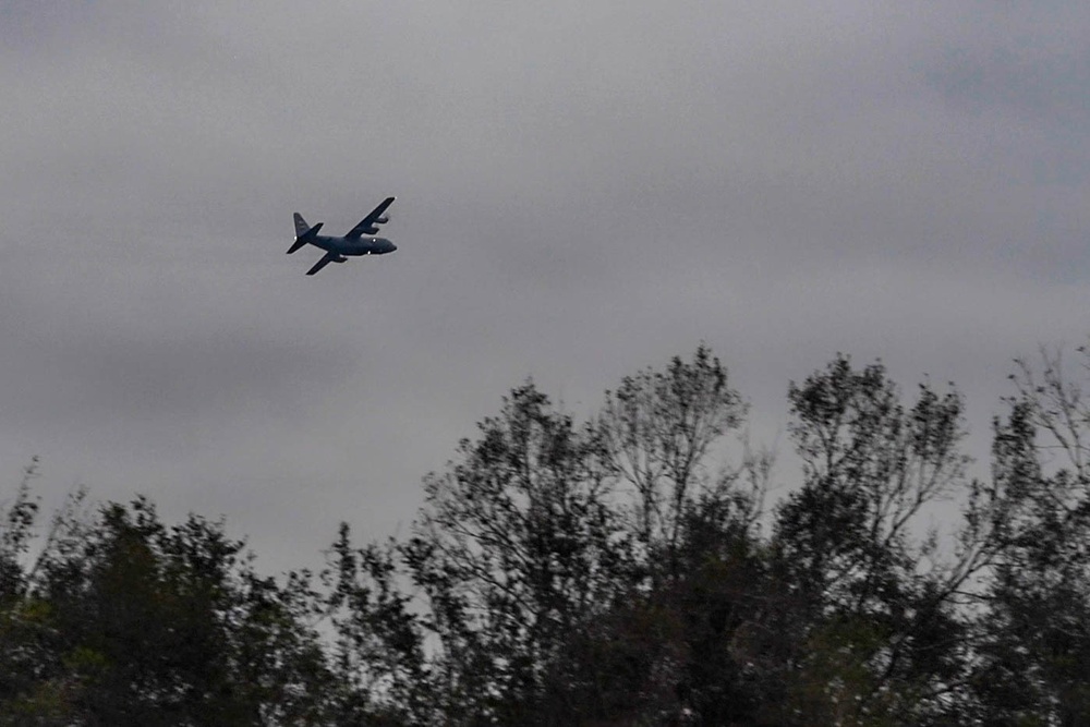 910 AW Hurricane Delta 2020 Aerial Spray Ops