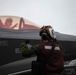 F-35Bs take off from USS Makin Island in eastern Pacific