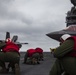 F-35Bs take off from USS Makin Island in eastern Pacific