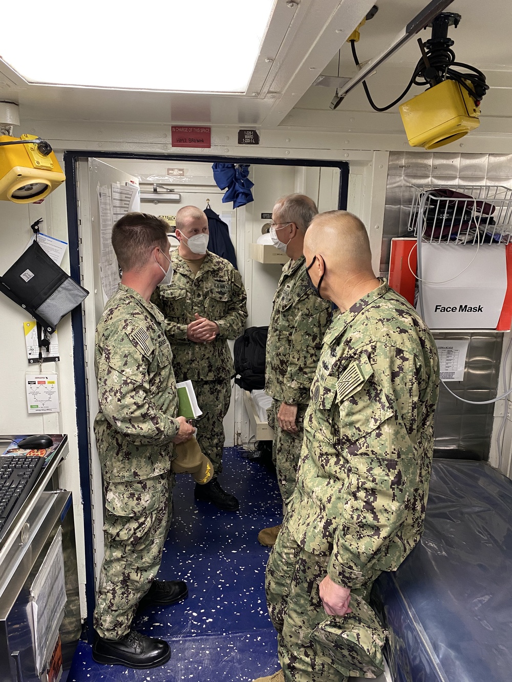 USS Cole Medical Spaces