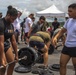 Let the games begin! Marines and Sailors aboard USS New Orleans hold a High intensity weightlifting competition