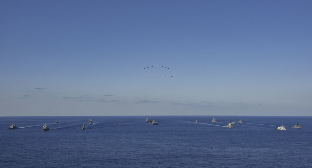 USS Ronald Reagan (CVN 76) Keen Sword 2020