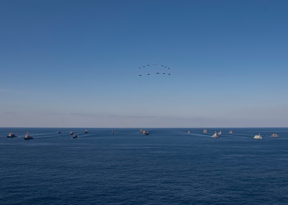USS Ronald Reagan (CVN 76) Keen Sword 2020