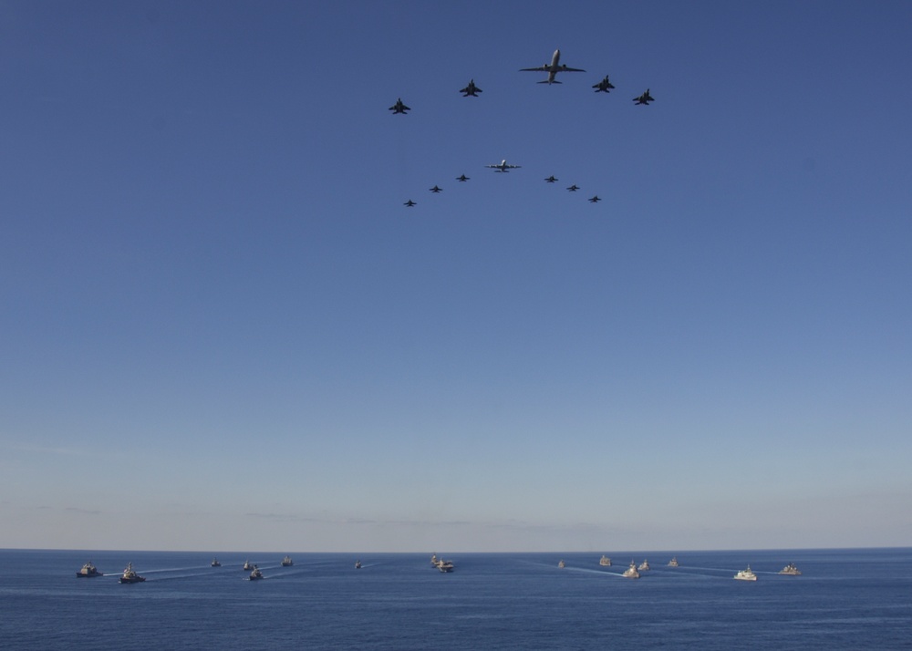 USS Ronald Reagan (CVN 76) Keen Sword 2020