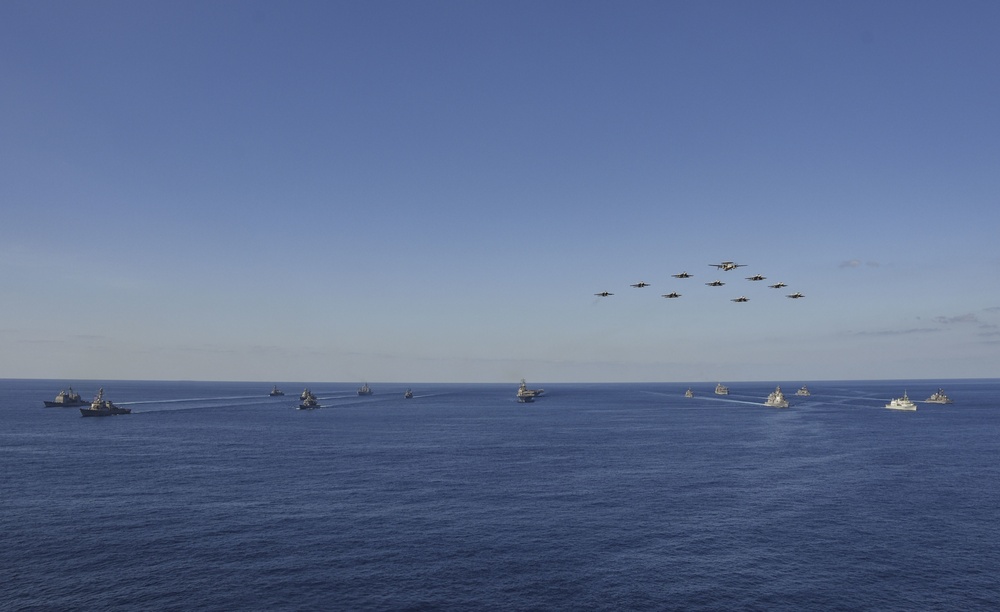 USS Ronald Reagan (CVN 76) Keen Sword 2020