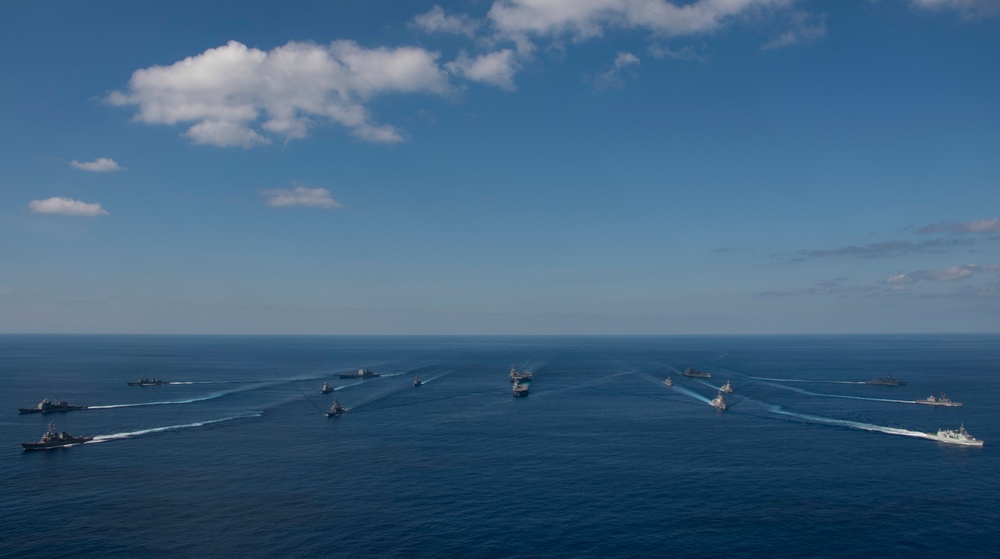 USS Ronald Reagan (CVN 76) Keen Sword 2020