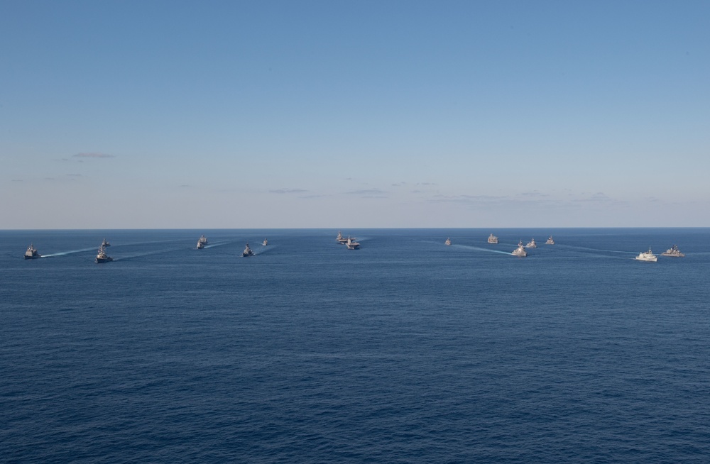 USS Ronald Reagan (CVN 76) Keen Sword 2020