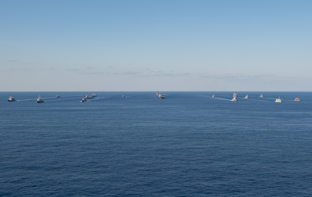 USS Ronald Reagan (CVN 76) Keen Sword 2020