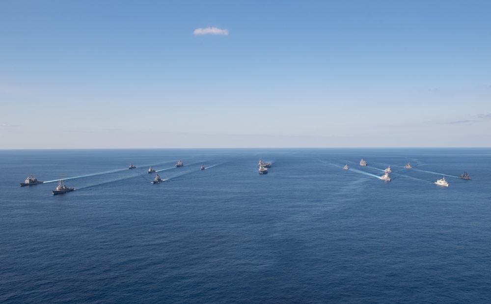 USS Ronald Reagan (CVN 76) Keen Sword 2020