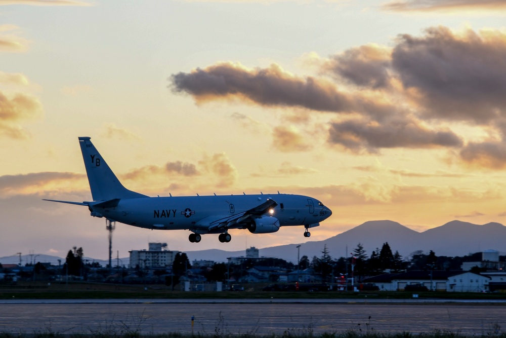 VP-1 Lands at Misawa Air Base