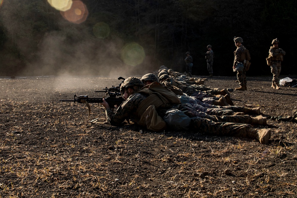 CATC Camp Fuji and 12th Marines shoot table 5