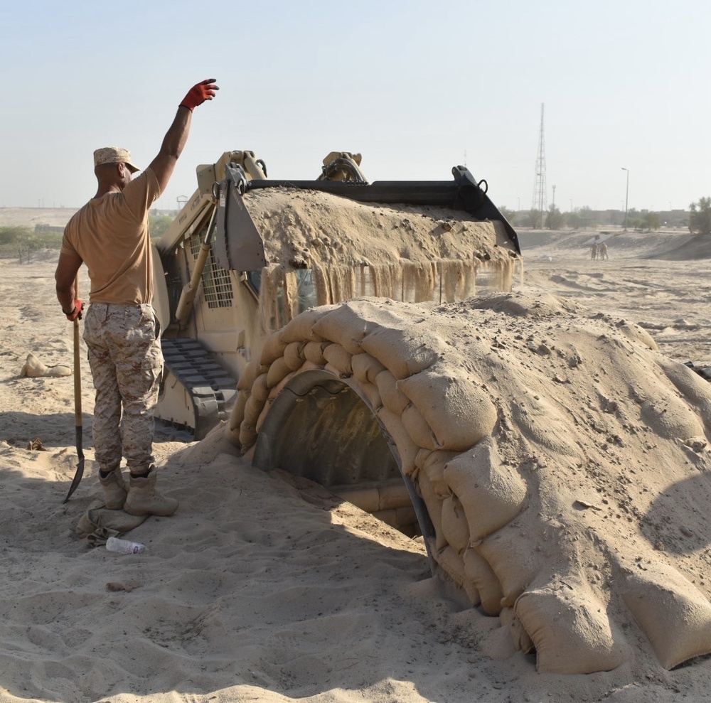 891st Engineer Battalion Conducts Combat Engineer Training with Kuwaiti Land Forces Soldiers