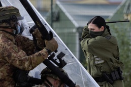 German Army Teaches Crowd Riot Control Training