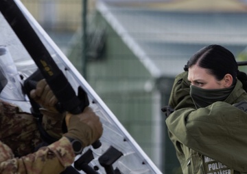 German Army trains soldiers for KFOR