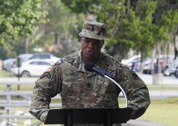 “Legion” Battalion conducts change of responsibility ceremony, Abraham to retire with over 30 years of service