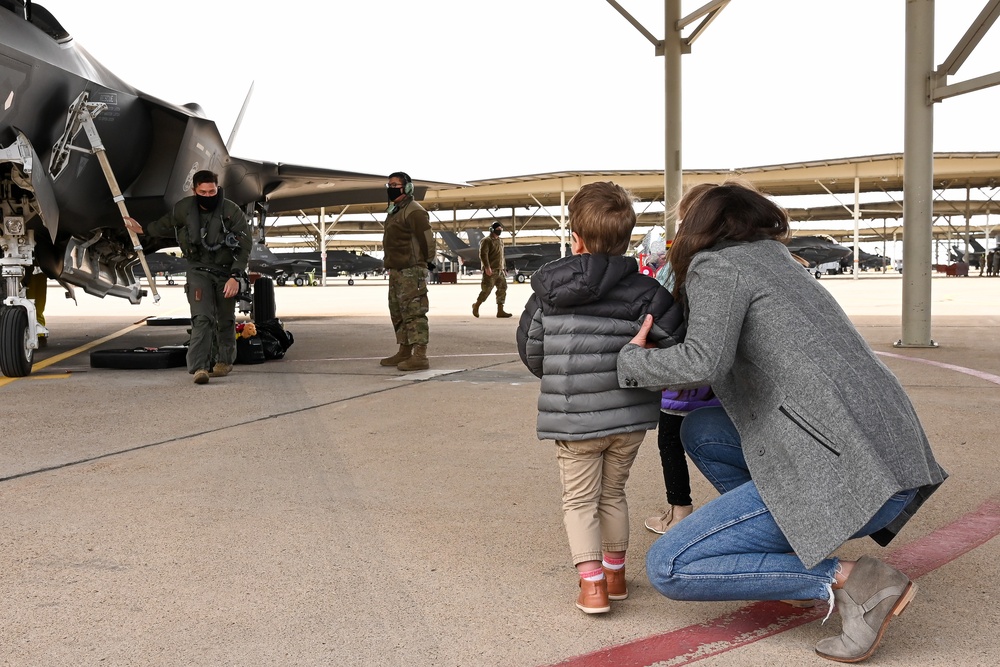 421st Fighter Squadron returns to Hill AFB
