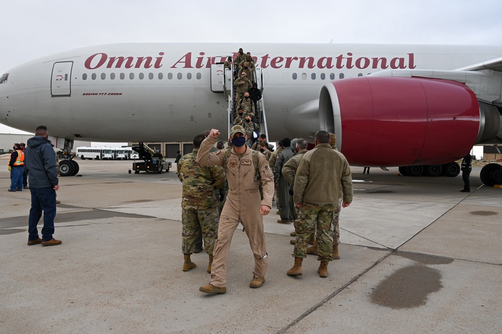 421st Fighter Squadron returns to Hill AFB