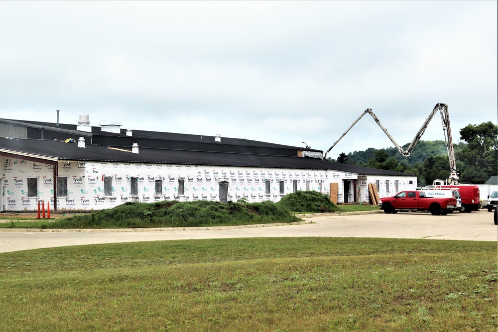 Renovations for office building continue at Fort McCoy