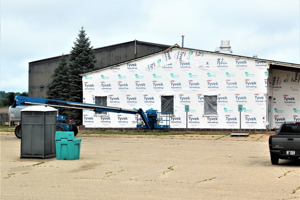 Renovations for office building continue at Fort McCoy