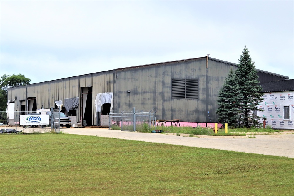 Renovations for office building continue at Fort McCoy