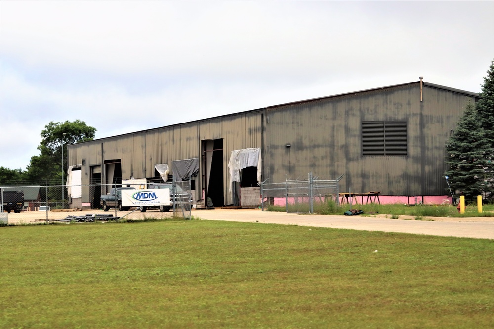 Renovations for office building continue at Fort McCoy