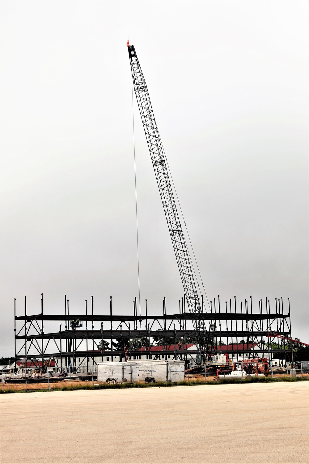 New barracks construction continues at Fort McCoy