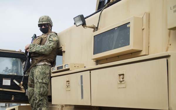 NMCB 1 Convoy Security Element 2020