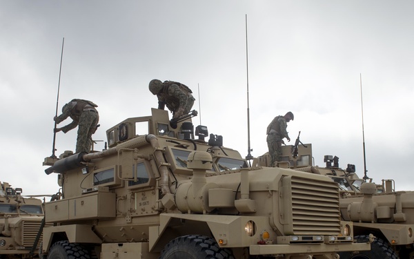 NMCB 1 Convoy Security Element 2020