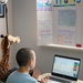 Team Travis families juggle mission, school-age distance learning