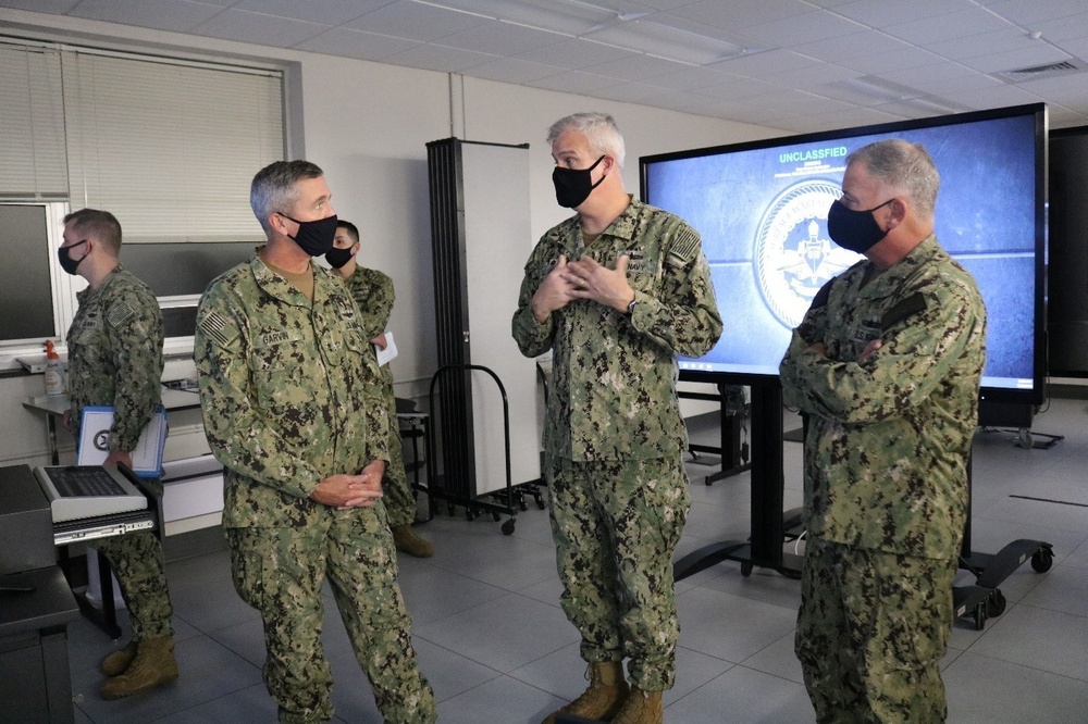 CNP, CNETC Visit Surface Warfare Schools Command