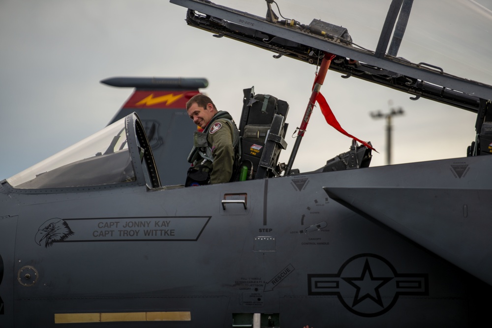 F-15Es arrive at Tyndall