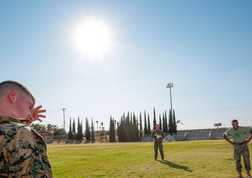 Socially distanced MCMAP underway