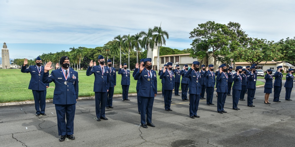 Senior Non-Commissioned Officer induction ceremony