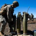 Alpha Battery, 1st Battalion, 12th Marines conducts direct fire training