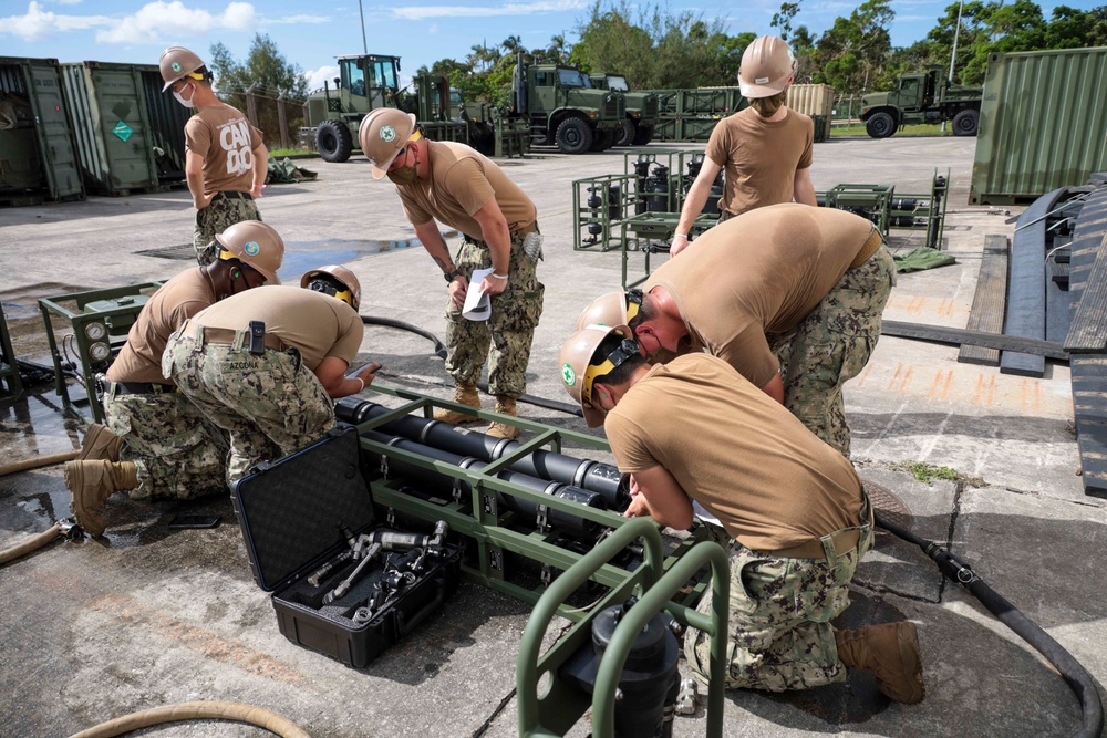 Seabees Train on Water Purification