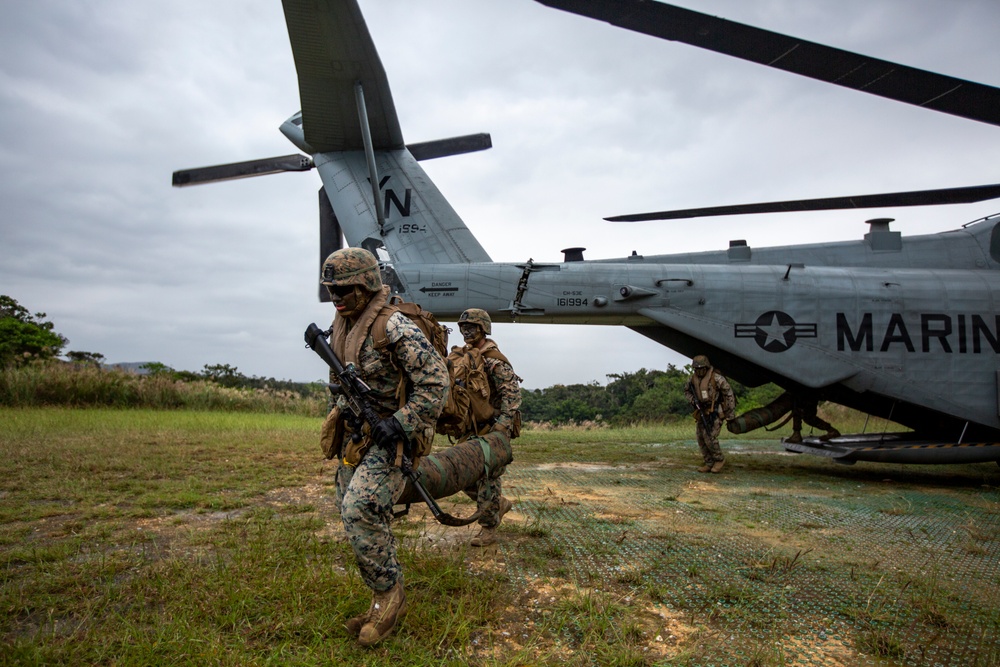 HMH-361 and 3rd LAAD Conduct GTR Training