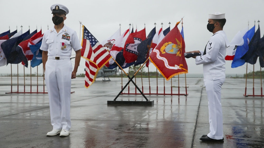 U.S. Marine Corps Forces, Pacific Command Master Chief Retires