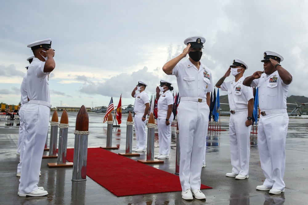 U.S. Marine Corps Forces, Pacific Command Master Chief Retires