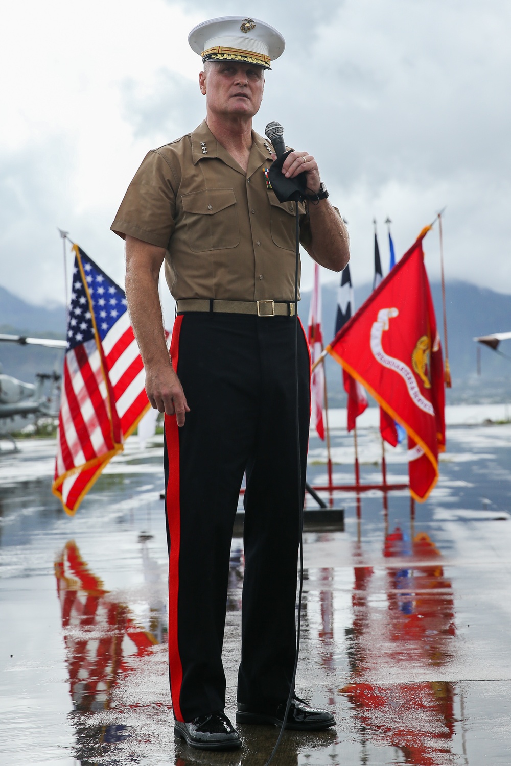 U.S. Marine Corps Forces, Pacific Command Master Chief Retires